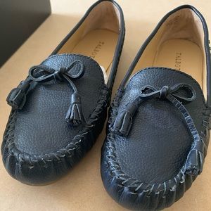 Talbots Indigo Blue Everson Whipstitch